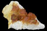 Milky Quartz Cluster With Iron Oxide - Diamond Hill, SC #91235-2